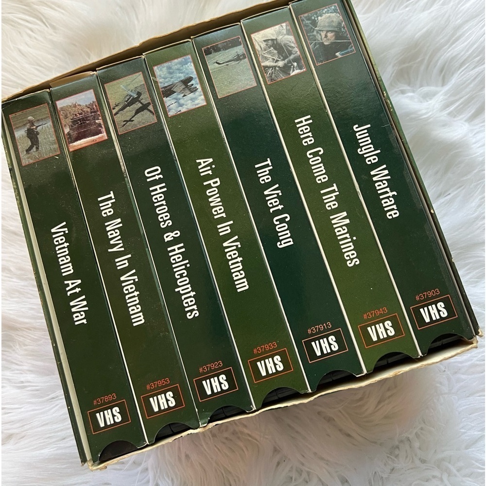 7 VHS Set Vietnam War Videos